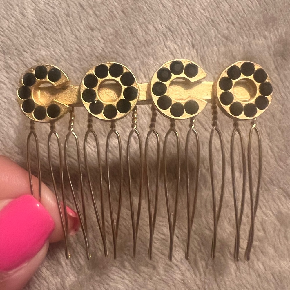 Authentic Chanel COCO Hair Accessory